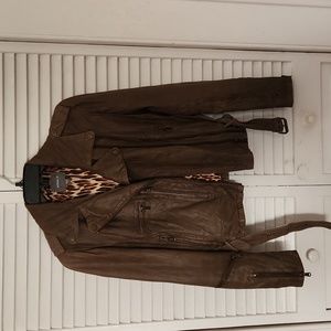 LEATHER JACKET SIZE XS